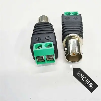 Wiring adapter security monitoring signal transmission wiring adapter BNC female solderless signal adapter