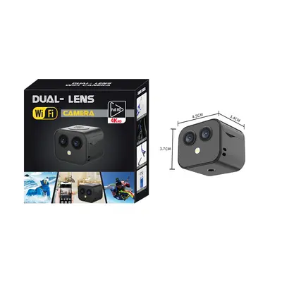 D3 HD 4K çift lensli WiFi kamera, bebek izleme - 6