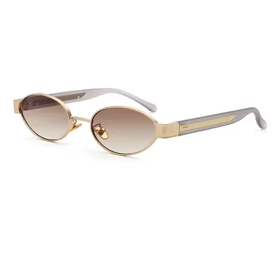 Retro Sunglasses for Women, UV Protection, Metal Frame - 11
