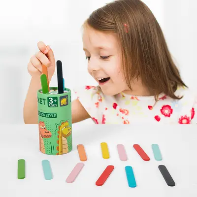 Color Sorting Bucket, Children's Educational Toy, Hand-Eye Coordination
