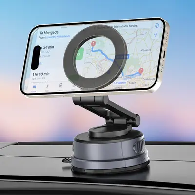 Neuer Saugnapf Magnetisch Handy Halter Auto Mittelbrett Konsole Navigation Multifunktional Universal Dashboard - 9