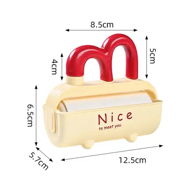 Adhesive lint roller drum for clothing and pet hair