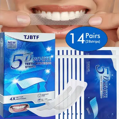 5D Teeth Whitening Strips, Removes Yellowing, Multiple Specifications - 8