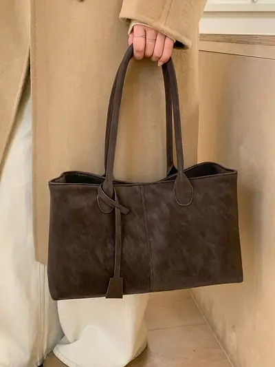 Large Capacity Tote Bag for Women, 2026 Commuter Underarm Shoulder Bag - 4