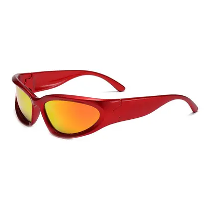 Women's Minimalist Cycling Glasses, Modern Design Sunglasses - 5