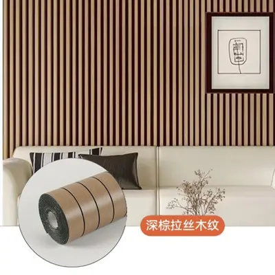 Self-Adhesive 3D Fluted Wallpaper, Waterproof - 10
