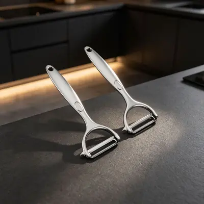 Zinc alloy vegetable peeler kitchen tool - 1