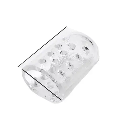 Silicone Toe and Finger Nail Protector, Soft, Transparent, Waterproof