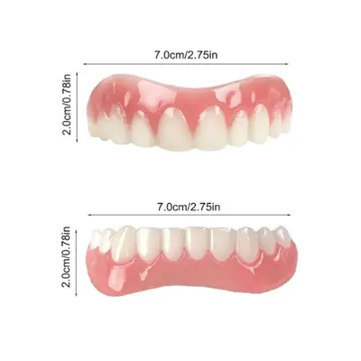 第四代 instant smile假牙贴硅胶仿真牙齿牙套美白牙贴微笑假牙套