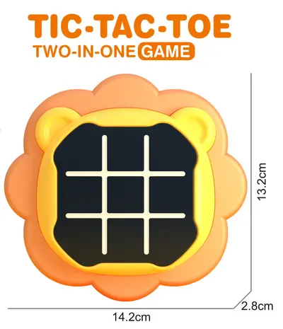 Children's Tic-Tac-Toe Memory Game Machine, Single and Two Player - 9