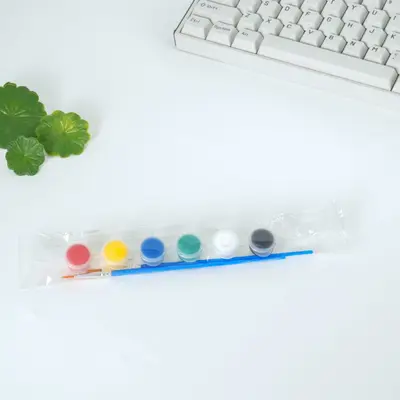 Children's Acrylic Paint Set, 12 Colors - 10