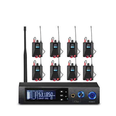 Professionelle kabellose In-Ear-Monitor-Kopfhörer mit Mikrofon für Bühnenauftritte, Outdoor-Performance, Sänger und Live-Streaming - 10