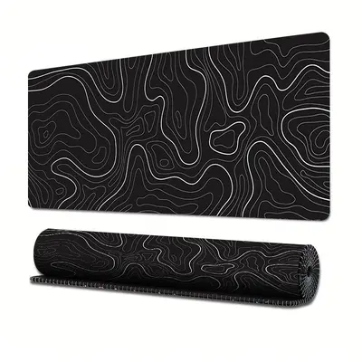 Extra Large Textured Mouse Pad, Stain Resistant Desk Mat - 13