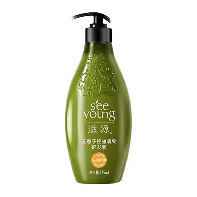 Silikonfreies Shampoo mit Seifenbaum, Teesamen und Ingwer, 535 ml - 12