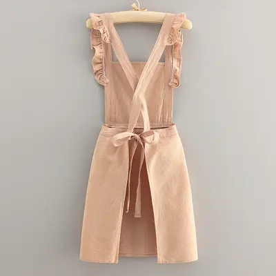Japanese-Style Restaurant Apron, 100% Cotton, for Women and Men