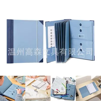 Best-Selling In Case I Go Missing Binder Manila Pocket File Folder Accordion File Bag