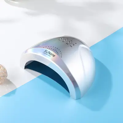 48W smart LED nail lamp auto sensor gel polish curing light - 3