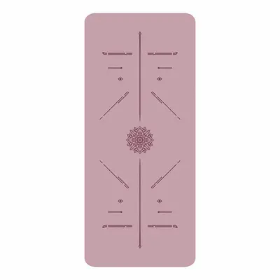 Yogamatte aus Naturkautschuk und Kokosschale, 80 cm breit - 5
