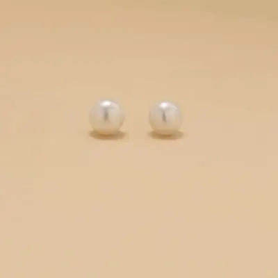 S999 ayar gümüş küpe tatlı su incisi erişilebilir lüks küpe üst düzey zarif niş tasarım INS zarif kulak takı - 7