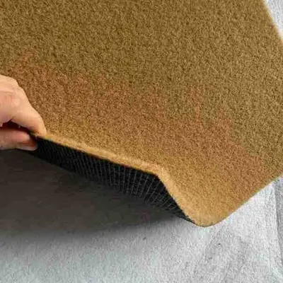 Imitation Coir Doormat, PVC Base, Non-Slip