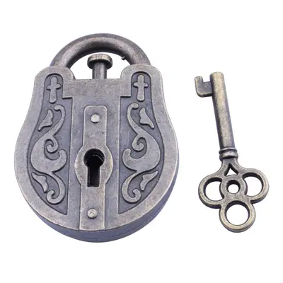 Children's Brain-Teaser PUZZLE Set with Nine Linked Rings and Magic Heart Lock - 13