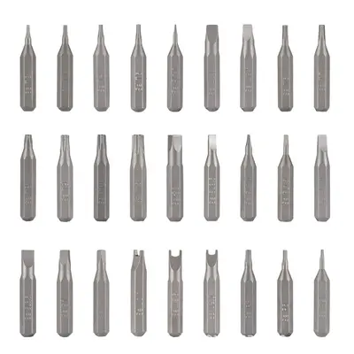 Fabrika doğrudan çeşitli hassas tornavidaların tedariki H4X28MM çapraz şekilli beş yıldızlı erik çiçeği U şeklinde Y şeklinde manuel uçlar