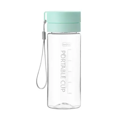 Sommersport-Trinkflasche mit großem Fassungsvermögen, kreative Studentenschale mit tragbarem Griff, Kunststoffbecher, Werbeartikel-Geschenkbecher - 6