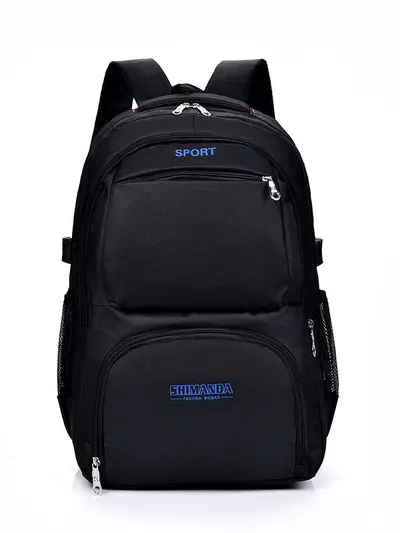 Men's backpack, business school outdoor, multifunctional