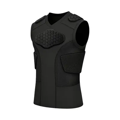 Anti-Collision Football Training Armor Vest, Goalkeeper Protective Gear - 10
