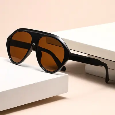 Radsportbrille mit großem Rahmen, Cyberpunk-Design im Y2K-Stil - 10