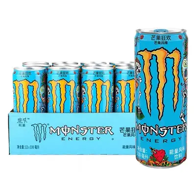 Энергетический напиток Coca-Cola Magic Claw со вкусом 330 мл*12 банок, полный блок, витамины, несколько фруктовых вкусов на выбор - 10