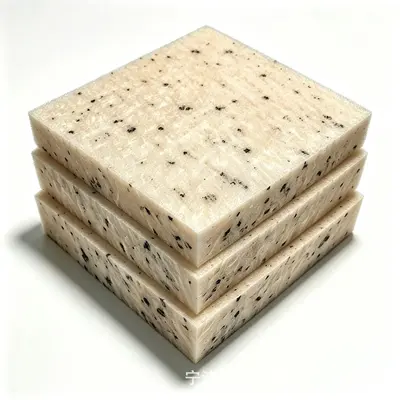High-Density Light Green Recycled Foam Industrial Cushioning Block - 12