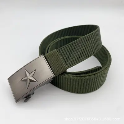 Herren-Nylon-Canvas-Taktikgürtel mit Automatikschnalle - 10