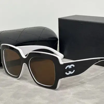 Women's Large Frame Sunglasses, UV400 Protection, Model 1003 - 8
