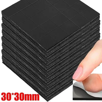 Rubber Soft Magnet Pegboard Fridge Magnet, Adhesive Backed - 10