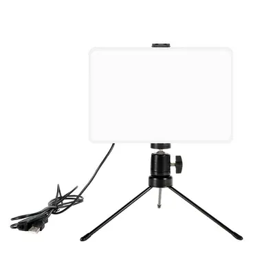 6 Zoll 8 Zoll LED-Dreifarbenlicht Fotografie-Softbox-Aufhelllicht Live-Streaming-Ständer-Flächenlicht, dimmbar, unverzichtbar