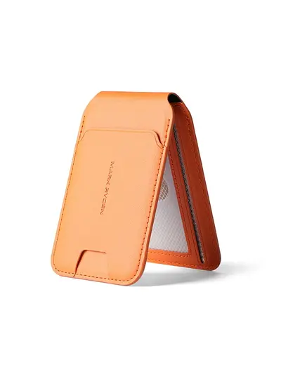 Ultra-Thin MagSafe Magnetic Card Holder, Apple Compatible, with Coin Pocket