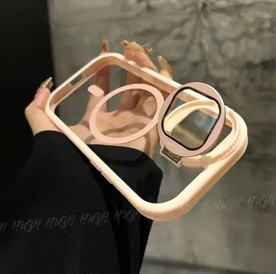 Manyetik lens tutucu iPhone 15 Pro Max cep telefonu kılıfı Apple 16 şeffaf tam koruma darbeye dayanıklı kılıf için uygun - 12