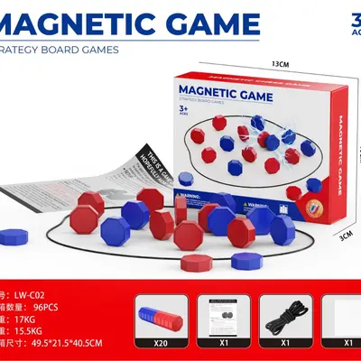 Magnetic Land Mine Chess, Sensor Concentration Game for Children - 2