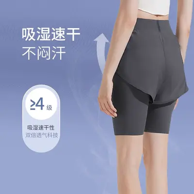 Women's Summer Yoga Pants, Thin Stretch Running Capri Pants - 3