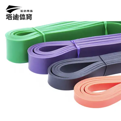 TPE Latex Yoga Resistance Band Unisex 2080 Long Fitness Band