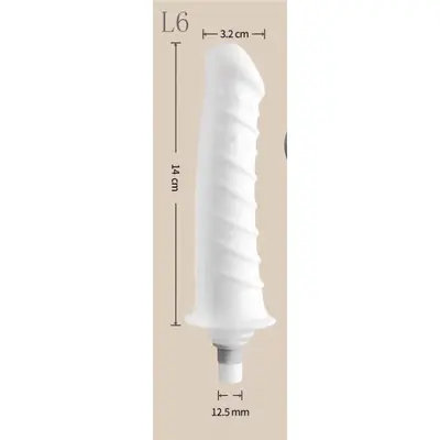 Bendable Replacement Head for Mini Fascia Massage Gun, Quiet - 10