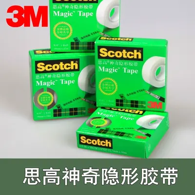 Genuine 3M Scotch 810 Magic Invisible Tape for Students