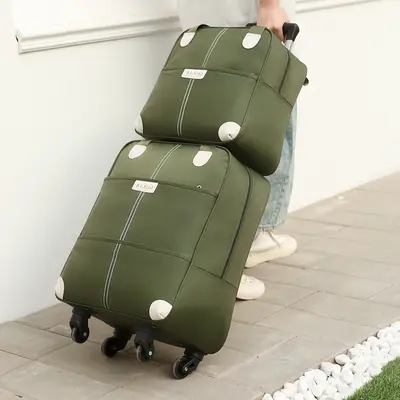 Leichte Trolley-Reisetasche mit Universalrollen, Bordgepäck - 5