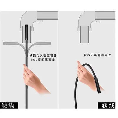 USB endoscope camera, long cable, phone compatible, sewer inspection - 4