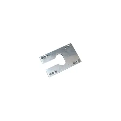 Solar Panel Grounding Plate, Double Spike Gasket, Stainless Steel - 8