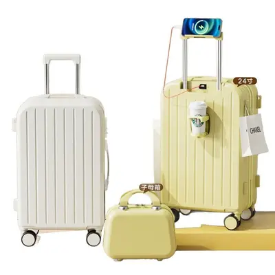 Rolling suitcase, password lock, large capacity, durable travel