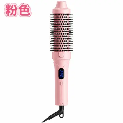 2-in-1 Hair Straightener and Curling Brush, 4 Temperature Settings - 7