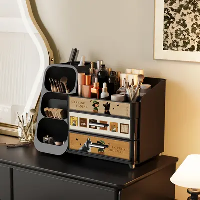 Cosmetics Storage Box, Luxury Design - 10