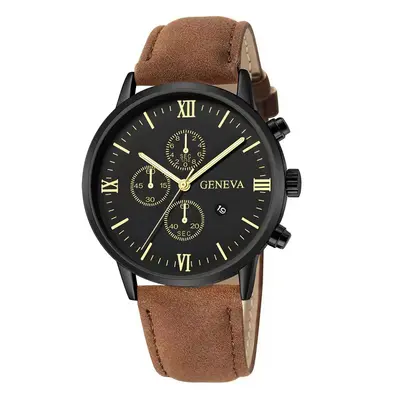 Men's wristwatch with steel band, calendar and chronograph, quartz movement - 11
